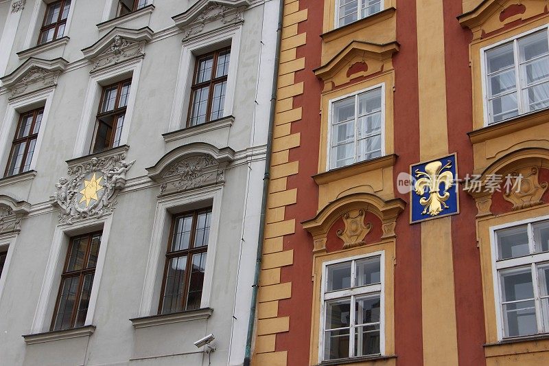 捷克共和国-布拉格-老城区的建筑(Stare Mesto)
